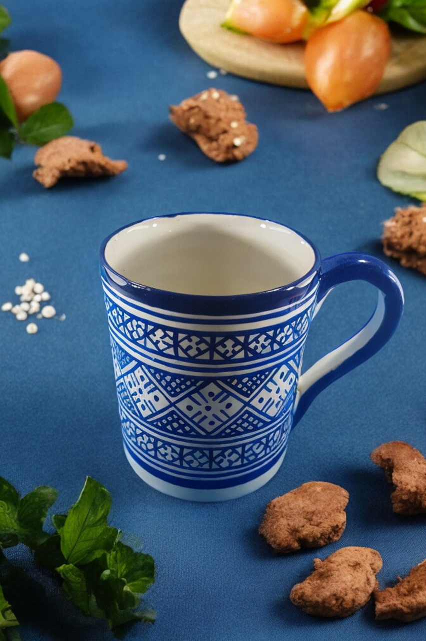 Moroccan Handcrafted Ceramic Mug