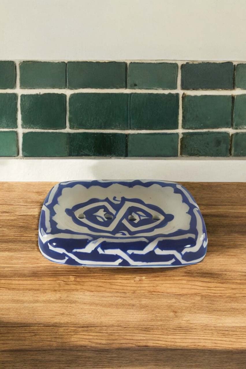 Moroccan Ceramic Soap Dish